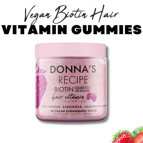 Vegan Biotin Hair Vitamin Gummies 60 ct